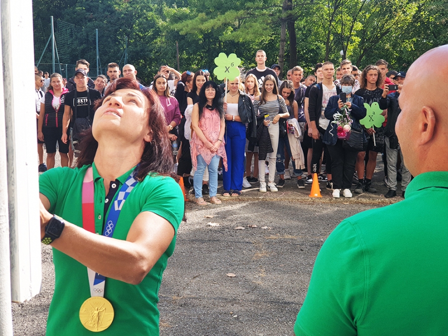 borislav georgiev stojka krasteva olimpijski shampion Tokio 2021 otkrivane uchebna godina